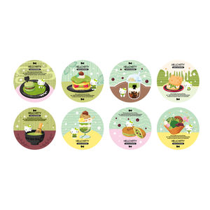 Lot de 12 boîtes en gros – Badges gaufrés Anime Jandoon – Collection Série Délices Matcha pour Jouets, Cadeaux, Anniversaires d'Enfants, PVC - Product Image 4
