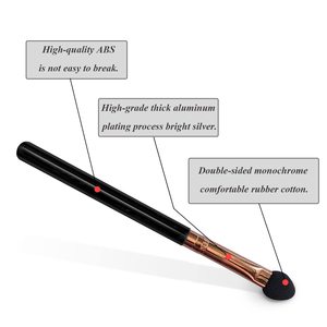 YUE éponge de maquillage lavable et réutilisable, pointe en <span class=keywords><strong>mousse</strong></span>, éponge de maquillage bob ombre <span class=keywords><strong>à</strong></span> paupières <span class=keywords><strong>applicateur</strong></span> d'ombre <span class=keywords><strong>à</strong></span> paupières - Product Image 3