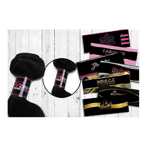 <span class=keywords><strong>Etichette</strong></span> <span class=keywords><strong>Adesive</strong></span> Personalizzate con Logo per Packaging di Extension per Capelli, Lunghezza in Pollici, Cura dei Capelli, Salone - Product Image 5