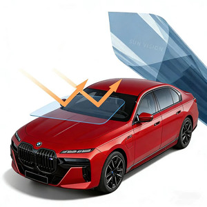 Film pour vitres de voiture Innofilms UV400 PET 2mil, haute isolation thermique, protection UV, anti-rayures, protection solaire, sécurité pour la peau - Product Image 3