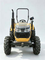 Tracteur diesel 50 CV à quatre roues motrices avec châssis renforcé pour l'agriculture sur petites surfaces, avec boîte de vitesses 8+8, fournisseur chinois