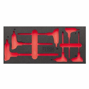 Gamme X-Grip, modules simples en mousse bicolore avec outils, Usag 519 M 280HXV - Product Image 1