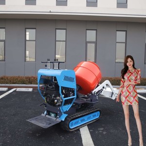 China Best Price High Quality Self-loading Cement Mixer Crawler Concrete Mixer Machine - Product Image 5