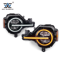 Pièces de rechange tout-terrain 4x4 de haute qualité LED Drl noir antibrouillard ABS antibrouillard pour Bronco raptor 2021-2023