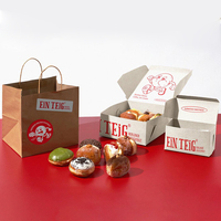 Boîtes en Papier Personnalisées pour Hamburgers, Frites et Ailes de Poulet Frites, Emballage Alimentaire Rapide à Emporter pour Snacks