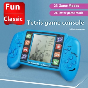 لعبة كلاسيكية للأطفال لعبة <span class=keywords><strong>Tetris</strong></span> لعبة أحجية إلكترونية محمولة مع اتصال واي فاي هدية مثالية - Product Image 2