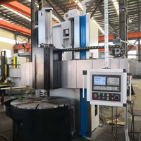 Tour à colonne universel numérique CNC robuste CK5120, série VTL, grand déplacement, système Fanuc