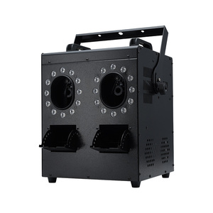 Led 2 Heads Smoke <strong>Bubble</strong> <strong>Machine</strong> With Fog for Wedding Party Stage Events - Product Image 4
