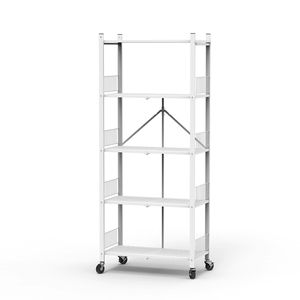 Home Storage Organization Kitchen Storage Shelves Units Collapsible Rolling Cart
