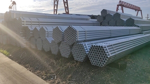 Tubo Redondo <span class=keywords><strong>de</strong></span> Acero Galvanizado <span class=keywords><strong>de</strong></span> Alta Resistencia, 76 mm <span class=keywords><strong>de</strong></span> Diámetro Exterior, 3.0 mm <span class=keywords><strong>de</strong></span> Pared, 6 <span class=keywords><strong>Metros</strong></span>, para Maquinaria Agrícola - Product Image 5