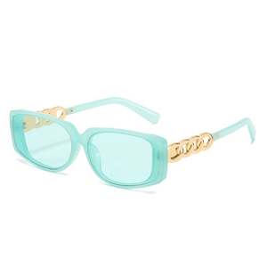 Nuevas Gafas de Sol Cuadradas de Moda 2021, Montura Grande de Lujo, Color Jelly, Protección UV400 para Mujer - Product Image 6
