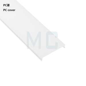 Cadre de profil en aluminium léger mené profond de 70mm pour l'éclairage mené par <span class=keywords><strong>aquarium</strong></span> - Product Image 4