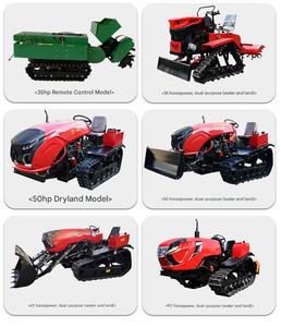 Potente Mini Tractor de Arrastre con Rotocultivador de Gasolina <span class=keywords><strong>para</strong></span> Cultivo de Jardines Pequeños y Césped - Product Image 2