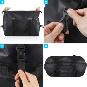 Échantillon gratuit Sac de selle de moto personnalisé de haute qualité imperméable grande capacité durable portable à la mode pour la conduite en plein air - Product Image 3