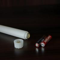 Bougie conique LED sans flamme en plastique, télécommande, baguette magique, lampe électronique à piles, décoration de la maison, mariage, Noël