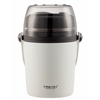 PINKAH Boîte à lunch en acier inoxydable à double paroi de 1600 ml, récipient alimentaire pour soupe, thermos alimentaire avec cuillère pliable et poignée
