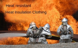 Uniforme de <span class=keywords><strong>pompier</strong></span> de sécurité professionnel, combinaison d'entrée de feu Anti-Radiation à 1000 degrés - Product Image 5