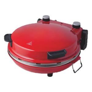 Cixi usine Auto Pizza Maker croustillant croûte 12 "rotatif Pizza Maker quatre avec pierre et plaque de cuisson électrique Pizza Maker - Product Image 2