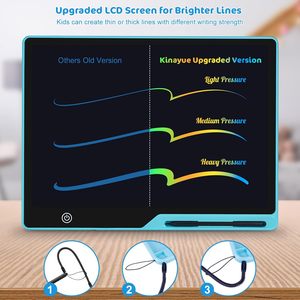 Tablette d'écriture LCD pour enfants, <span class=keywords><strong>16</strong></span> pouces, rechargeable, écran plastique coloré, tablette de dessin éducative pour les enfants de 3 à 6 ans, garçons et filles - Product Image 4