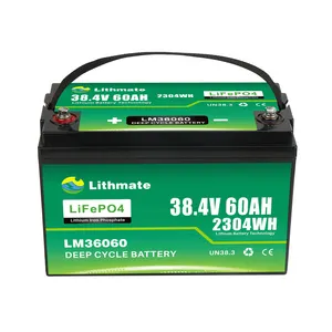 36 Volt Battery Lithmate Deep Cycle Fishing Boat Battery 36 Volt Lithium Ion Battery 36v 60ah Marine Lithium Batteries