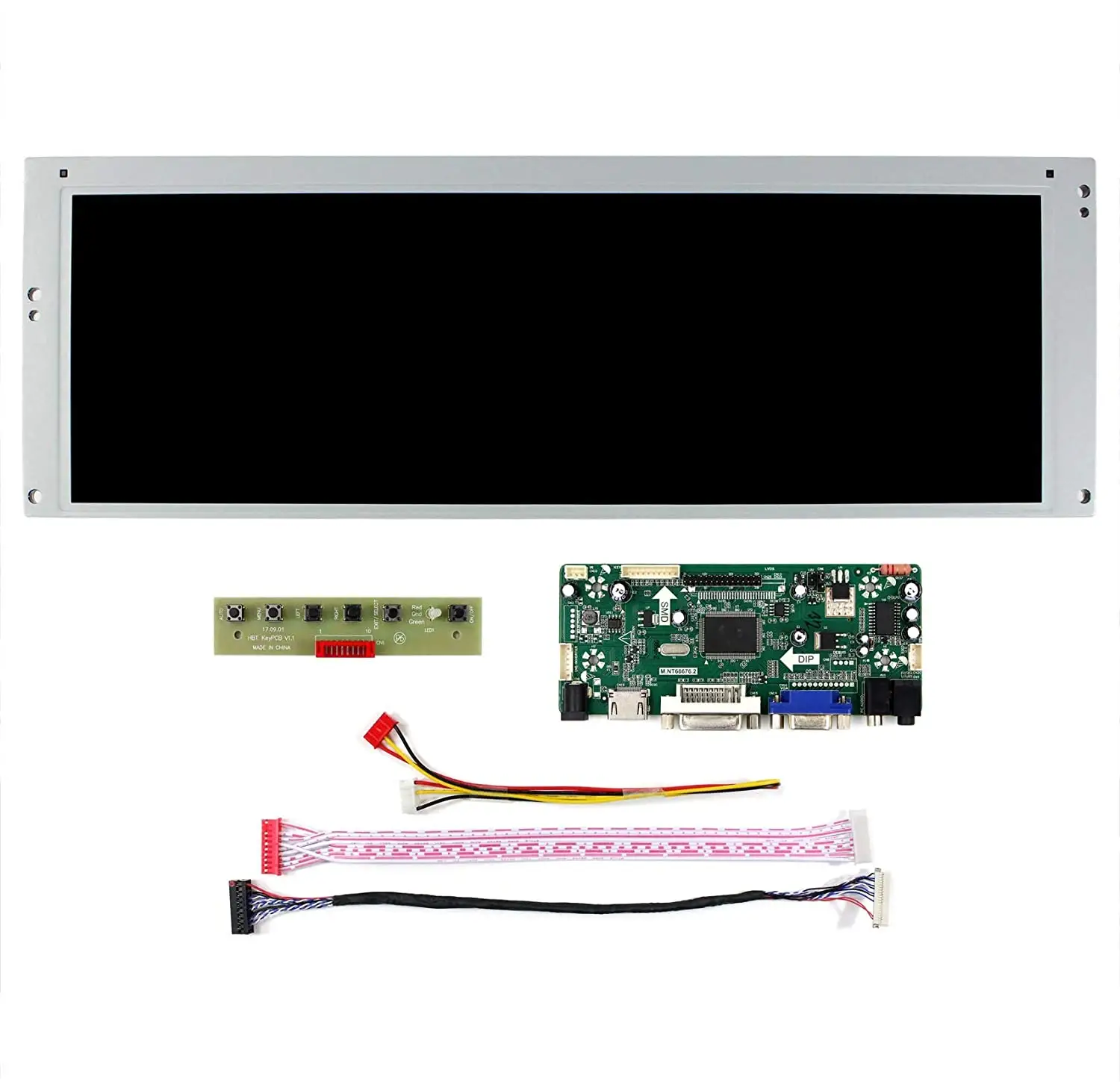 Monitor Portabel Ultra Tipis 1080P 15 6 Inci, Monitor Portabel dengan Layar Sentuh Kapasitif untuk PS4 Xbox Switch Laptop PC Mini