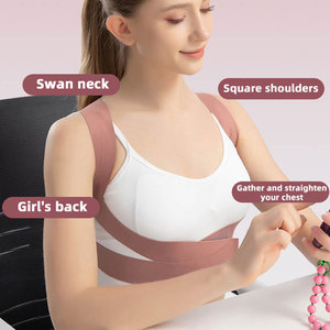 <span class=keywords><strong>Ceinture</strong></span> de Soutien Dorsal Ajustable Respirante <span class=keywords><strong>Anti</strong></span>-Bosses pour Soulagement des Douleurs Claviculaires, Lombaires et de la Colonne Vertébrale - Correcteur de Posture en Gros - Product Image 2
