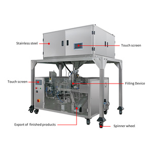 CBF-100 Macchina Automatica Elettrica Digitale per Pesatura, Confezionamento, Riempimento e Sigillatura di Sacchetti in Plastica per Alimenti, Cereali, Granulari e Paste - Product Image 4
