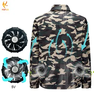 Factory Price Summer Clothing Men Cooling Clothes Jacket Air Conditioning Clothing with Fan