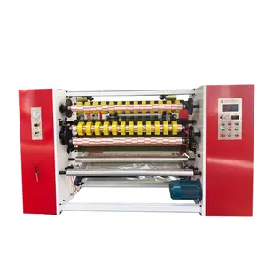 HT1300 BOPP Adhesive Packing Tape Jumbo Roll Slitting Rewinding Machine