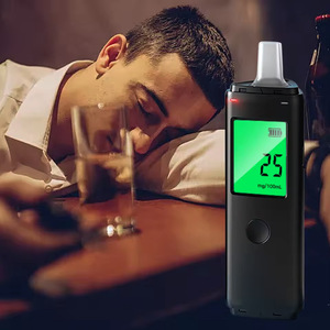 جهاز قياس نسبة الكحول في النفس رقمي محمول قابل لإعادة الشحن عبر USB عالي الحساسية بدون تلامس مع شاشة LCD - Product Image 6