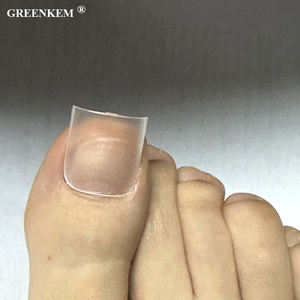 510 Pièces/300 Pièces, Faux Ongles d'Orteils Droits Couverture Complète, <span class=keywords><strong>Gel</strong></span> Tips <span class=keywords><strong>en</strong></span> PMMA Longs pour Pieds, Ongles d'Orteils Artificiels à Coller - Product Image 5