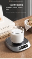 Chauffe-tasse USB intelligent à minuterie, nouveau modèle certifié CE, avec fonction thermostatique pour lait chaud et stockage domestique, chauffe-eau électrique