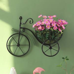 <span class=keywords><strong>Maceta</strong></span> de Pared Estilo Bicicleta, Moderna, de Hierro, para Colgar en la Pared, Ecológica, Ligera, con Capacidad de 1-2L - Product Image 4