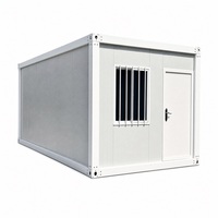 Unité de construction modulaire préfabriquée détachable pour bureau de chantier et logement du personnel