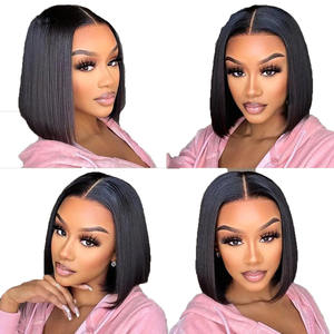 วิกผมผู้หญิง<span class=keywords><strong>ราคา</strong></span>ถูก บ๊อบสั้นตรง เส้นใยทนความร้อนสูง เรียบลื่น นุ่มฟู คุณภาพดี <span class=keywords><strong>ราคา</strong></span>ขายส่ง - Product Image 2