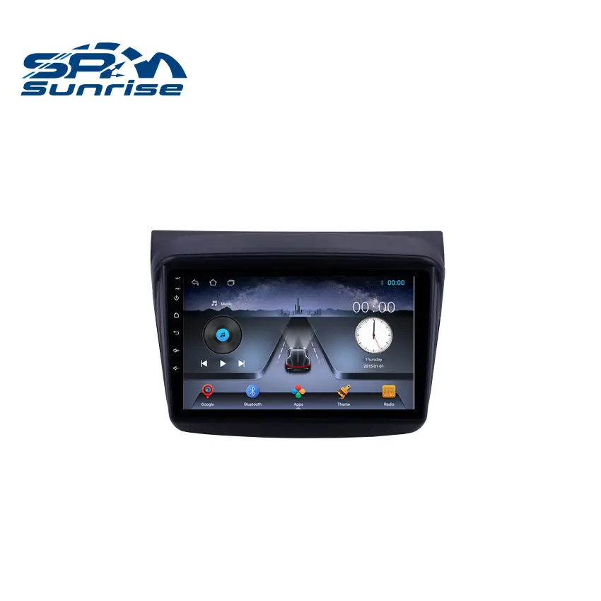 MitMitsubishi PAJERO PAJERO Sport2 Monte 9 pollici 10.0 di navigazione GPS Radio lettore auto Sunrise supporto Iphone + telefono Android