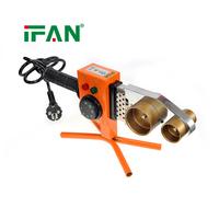 Ensemble de machine à souder les tuyaux PPR réglable IFAN 63 mm - Soudeuse professionnelle pour tuyaux en plastique pour l'installation de la plomberie