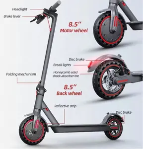 2022AOVO M365 Pro EU Warehouse Stock Standing Foldable Waterproof Adults Off Road Electric Scooter Cheap Electronic Scooter