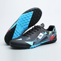 Chaussures de football TF pour hommes, crampons antidérapants pour gazon artificiel, baskets d'entraînement durables, bottes basses