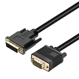<span class=keywords><strong>Cable</strong></span> Adaptador <span class=keywords><strong>DVI</strong></span> <span class=keywords><strong>a</strong></span> <span class=keywords><strong>VGA</strong></span> Chapado en Oro con Revestimiento de PVC, Resolución 1080P, 1.5m de Longitud para Computadora y Monitor - Product Image 3