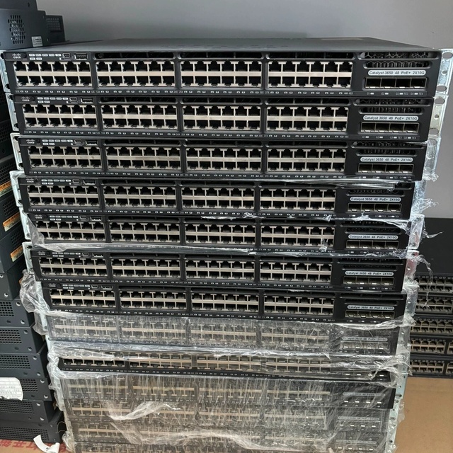 CSCO C3650-24/48PD/TS-S/E POE 24/48PD/TS-S/E Ports 2 Gigabit 20 Gigabit Optical Layer 3 Switch
