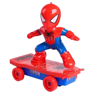 Figurines de héros <span class=keywords><strong>Spiderman</strong></span> en PVC de haute qualité, personnalisées, miniatures, 3D, dessin animé, avec des capacités uniques de danse et de chant - Product Image 1
