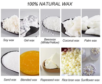 Mehrfarbige Teelichter in Verschiedenen Größen Behälter für Dekorative Beleuchtung Tee-Sojawachs-Kerzen