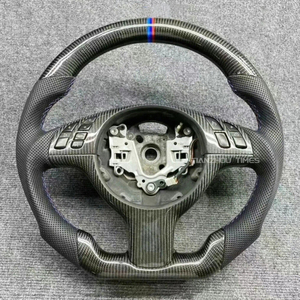 Volante de Fibra de Carbono con LED y Levas de Cambio para <span class=keywords><strong>BMW</strong></span> Serie E, Compatible con <span class=keywords><strong>BMW</strong></span> E91 E46 M3 X5 E53 E63 X1 E84 E61 <span class=keywords><strong>E34</strong></span> E60 <span class=keywords><strong>M5</strong></span> E43 328i E90 - Product Image 5