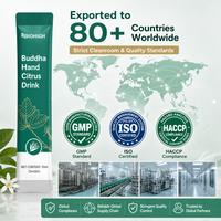 Boisson nutritive végétale sans sucre à base d'extraits de plantes, prix usine, pour une routine matinale bien-être, destinée aux marques mondiales