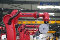 Robot Colaborativo de Seis Ejes YOUHAO, Carga Útil de 10 kg, Motor Flexible, Acabado de Metal y Plástico, Pulido, Automatización