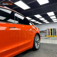 Supplier Terverifikasi Warna TPU PPF 8.5mil Lava-Orange High Gloss Paint Protection Film Anti Gores Pembungkus Mobil Produsen