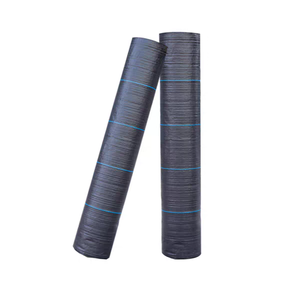 Tissu géotextile en tissu tissé PP pour arrêter la croissance de l'herbe <span class=keywords><strong>barrière</strong></span> contre les mauvaises herbes et tissu de contrôle des mauvaises herbes couverture de sol de jardin tapis anti-UV contre les mauvaises herbes - Product Image 1