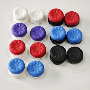 Empuñaduras para Pulgares de <span class=keywords><strong>Control</strong></span> para Playstation 5 4 <span class=keywords><strong>PS5</strong></span> <span class=keywords><strong>PS4</strong></span>, Extensores Analógicos FPS Freek Galaxy, 1 Alto, 1 Medio - Product Image 5