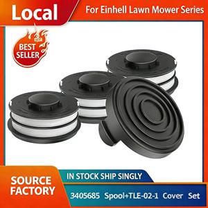 <b>Lawn</b> <b>Mower</b> Parts 3405685 Replacement Trimmer Line Spool 1.6mm/32FT Spool Cover Cap TLE-02-1 for Einhell GC-ET 4530 RTV TCR GLR - Product Image 3